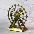 Steel metal desktop decoration wheel tower showing durable build