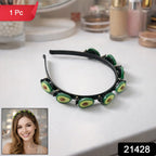Trendy hair accessory with cute fruit print for casual styling