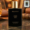 Men's Eau De Parfum in a stylish black bottle with gold cap