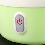 Inside view of the electric yogurt maker, highlighting the container for milk.