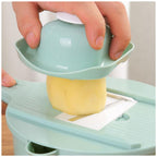 Manual vegetable chopper and slicer tool for kitchen use