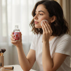 Pure rose water for face cleansing and hydration