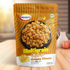 Back of Maniarr's Roasted Multigrain Mixture packet showing product details.
