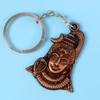 Spiritual symbol metal keychain showcasing detailed workmanship