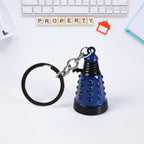 Stylish minimalist metal keychain from Indo Glow collection