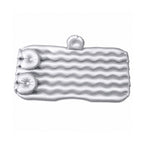 Travel-friendly car air mattress and back seat bed