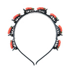 Neatly styled hair with fashionable headband
