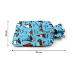 Easy-to-fill hot water bottle designed for safe and consistent heat application.