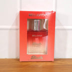 Close-up of Bellavita blush perfume bottle