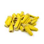 Individual silicone finger protectors, highlighting their soft and stretchable texture.