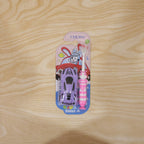 Brightly colored kids toothbrush set, perfect for encouraging brushing habits