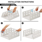 Practical storage organizer for decluttering laundry rooms and closets.