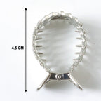 Elegant Crystal Studded Hair Claw Clip – Stylish & Secure Grip