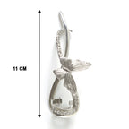 Hair clip with crystal embellishments for a stylish look