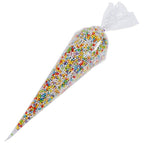 Various pastry tips compatible with disposable piping bags for creative designs