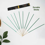 Packet of 10 Herbal Mosquito Agarbatti sticks, showing eco-friendly packaging.