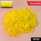 Pack of strong orange multipurpose rubber bands