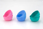 A complete view of the BPA-free snack set, emphasizing its compact and functional design.