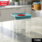 Lock and seal kitchen container for dry food storage