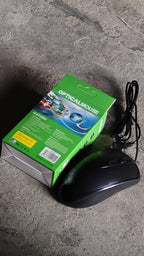 Generic image of a wired mouse, showcasing its universal compatibility.