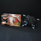 Close-up of multi-color LED string light for home and outdoor décor