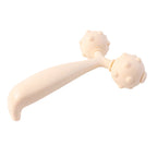 Face massage tool with dual balls for lymphatic drainage and puffiness reduction