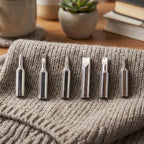 Close-up of precision screwdriver bits for detailed electronic repairs
