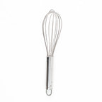Professional quality stainless steel balloon whisk for kitchen use