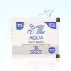 Refreshing Zequz Aqua Face Wash with lightweight formula for daily cleansing.