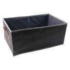 Large fabric storage bin ideal for organizing books and home essentials