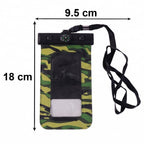 Closeup of waterproof case showing durability