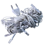 Hanging multi-color LED string lights perfect for party and festival decoration