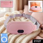 Electric waist heating belt with adjustable heat therapy and digital display